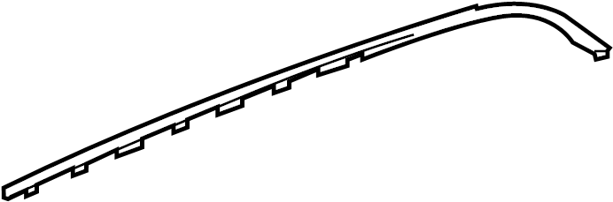 View 97053648216041 Door Reveal Molding (Upper) Full-Sized Product Image