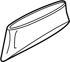 View 97073181900G2L Door Mirror Trim Ring (Front, Lower) Full-Sized Product Image