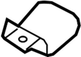 View 97020151701 Fuel Tank Bracket Full-Sized Product Image