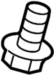 View 99907283101 Bolt. Mount. Suspension. Crossmember. (Front, Upper, Lower) Full-Sized Product Image