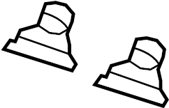 View 9A751226800 Liftgate Drain Plug Full-Sized Product Image