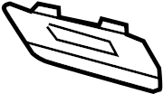 View 970555441008P0 Liftgate Trim Cover (Upper, Lower) Full-Sized Product Image