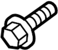 View N91153001 Bolt. Mount. Transmission. (Upper) Full-Sized Product Image