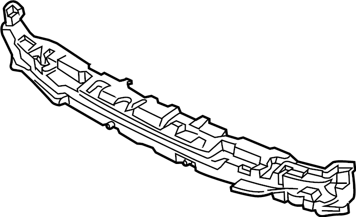 View 95B807550M Bumper Impact Absorber Full-Sized Product Image