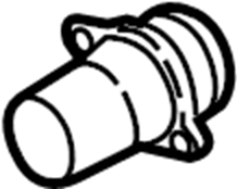 View 94610626031 Engine Coolant Pipe Adapter Full-Sized Product Image
