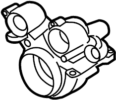 View 94610608031 Engine Coolant Thermostat Housing Full-Sized Product Image