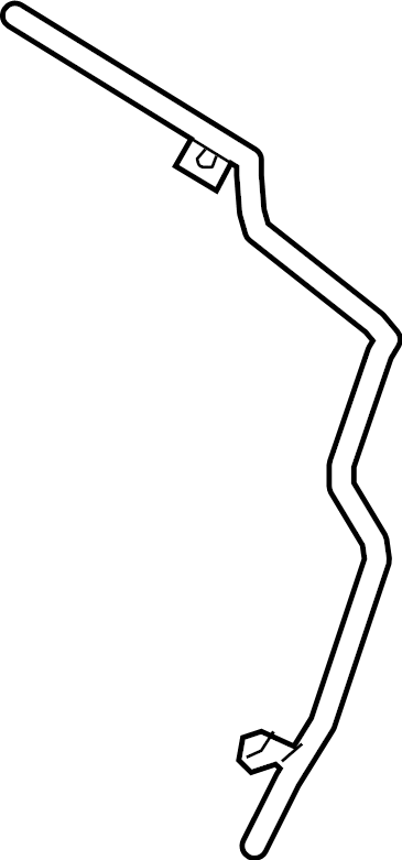 View 95812107500 Engine Coolant Pipe (Front) Full-Sized Product Image