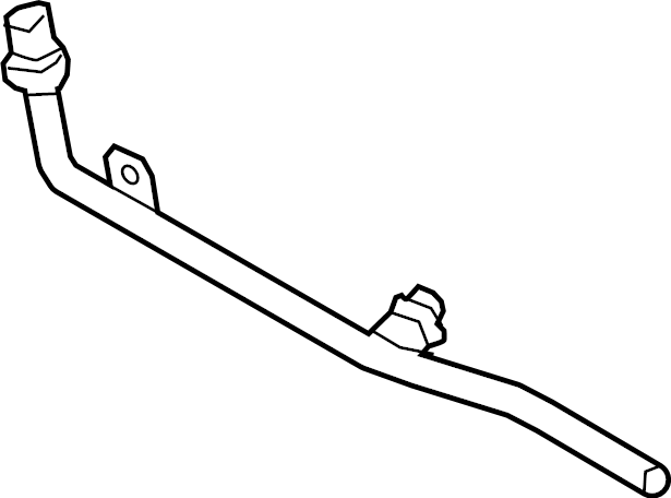 View PAC121085A Engine Coolant Pipe Full-Sized Product Image