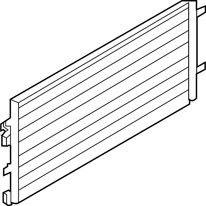 View 9A726040301 A/C Condenser Full-Sized Product Image