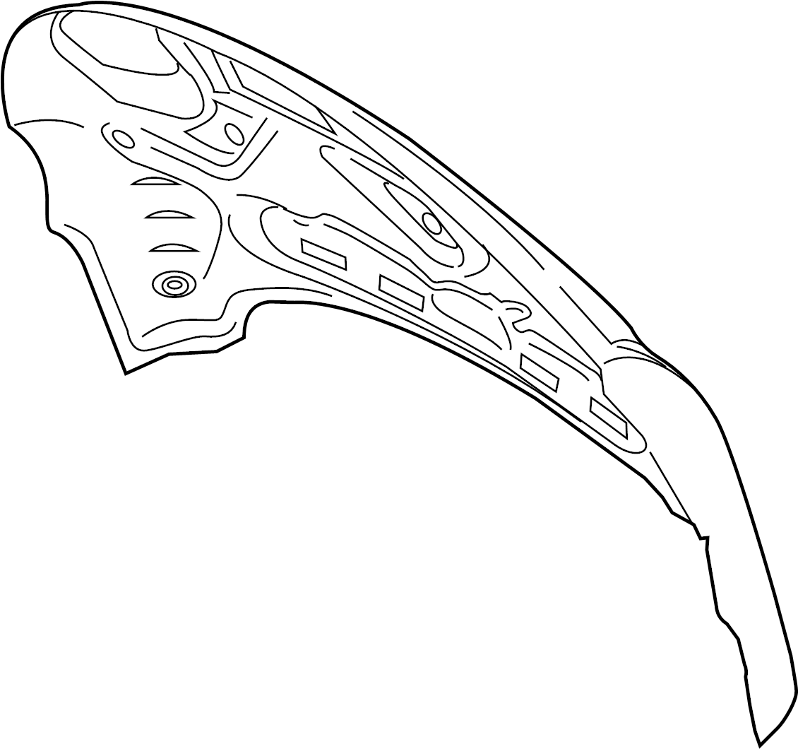 View 95B823031LYGRV Hood Panel Full-Sized Product Image