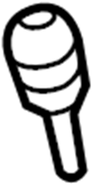 View 95B845471 Hood Stop Buffer Full-Sized Product Image