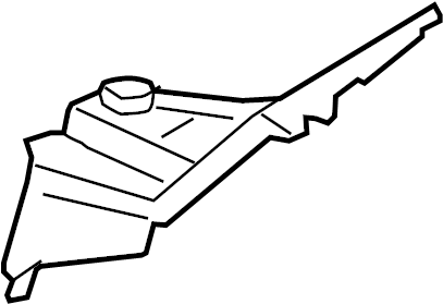 View 95B805139AYGRV Fender Apron Assembly (Front, Upper) Full-Sized Product Image
