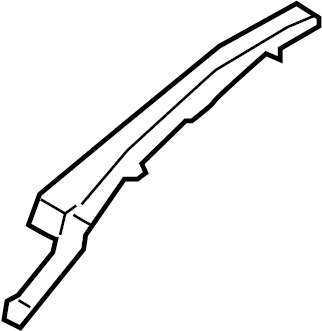 View 95B805303AYGRV Fender Rail (Front, Upper) Full-Sized Product Image