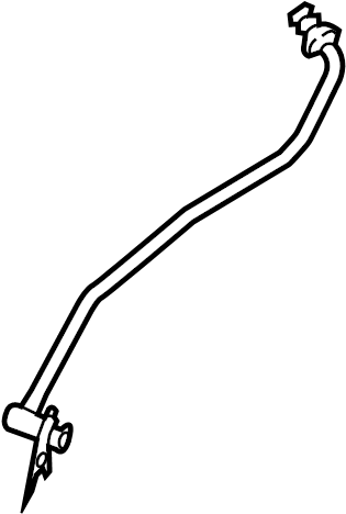 View 94610623731 Turbocharger Coolant Line Full-Sized Product Image