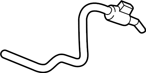 View 95B201991J BREATHER LINE. Vent tube.  Full-Sized Product Image