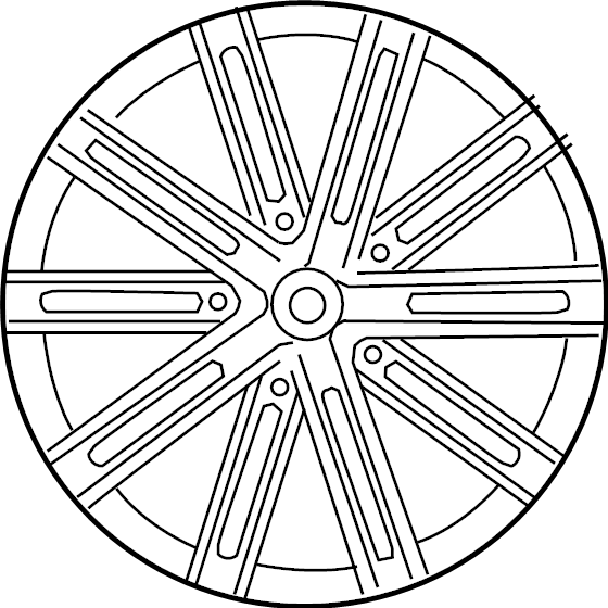View 95B601025DNOC6 Wheel Full-Sized Product Image