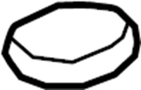 View PAA955455 Washer Fluid Reservoir Cap Full-Sized Product Image