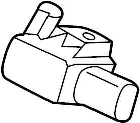 View PAB959652 Sensor. Impact. Air. (Front) Full-Sized Product Image