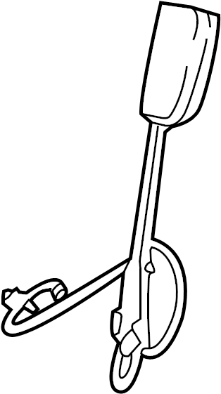 View 95880375500YLZ Seat Belt Receptacle (Front) Full-Sized Product Image