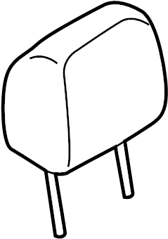 View 95B881901AF1D0 Headrest Full-Sized Product Image
