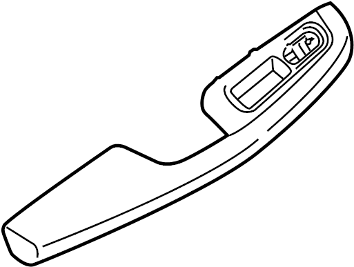 View 95B867174JHBO Door Armrest Full-Sized Product Image
