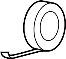 View 95B898635 Trim Stripe Tape Full-Sized Product Image