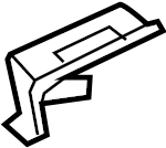 View 95B809780BYGRV Quarter Panel Bracket (Upper) Full-Sized Product Image