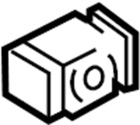 View 9A750527900 BEARING. Knuckle mount.  Full-Sized Product Image