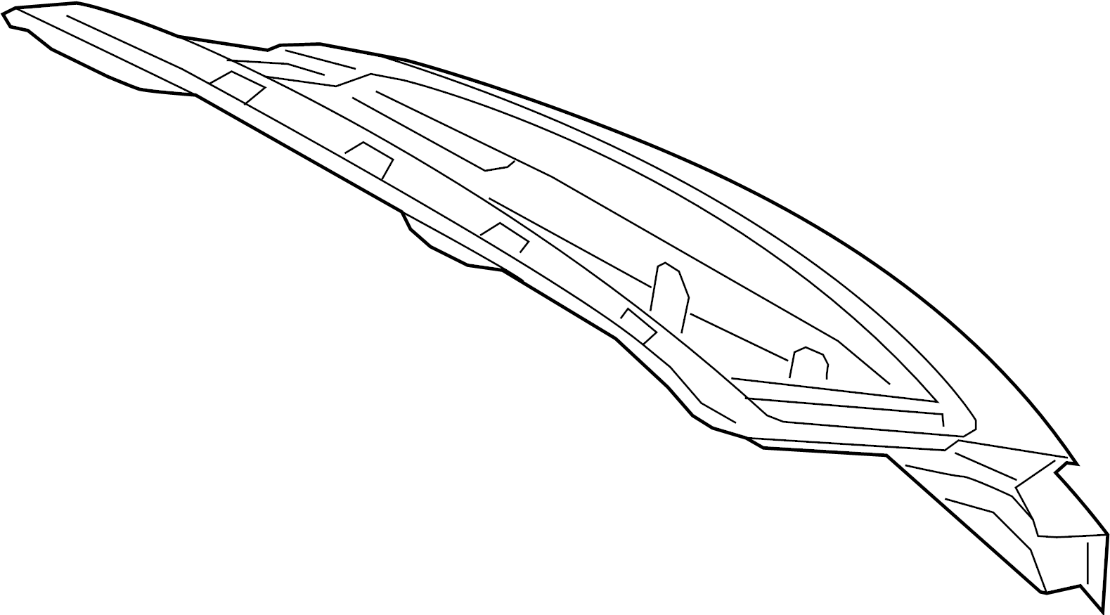 View 95B827041BYGRV Liftgate (Rear) Full-Sized Product Image