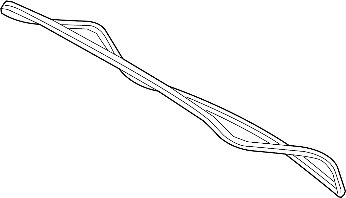 View 95B827705M Hatch Seal Full-Sized Product Image
