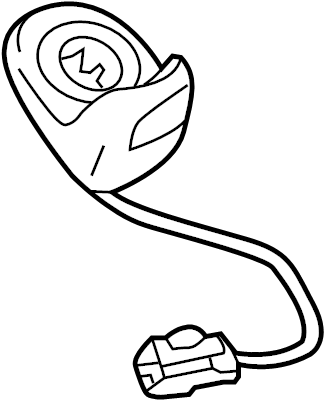 View 95B927227AY Back Glass Wiper Switch (Rear) Full-Sized Product Image