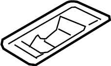 View 95B827520C7N0 Liftgate Trim Cover (Lower) Full-Sized Product Image