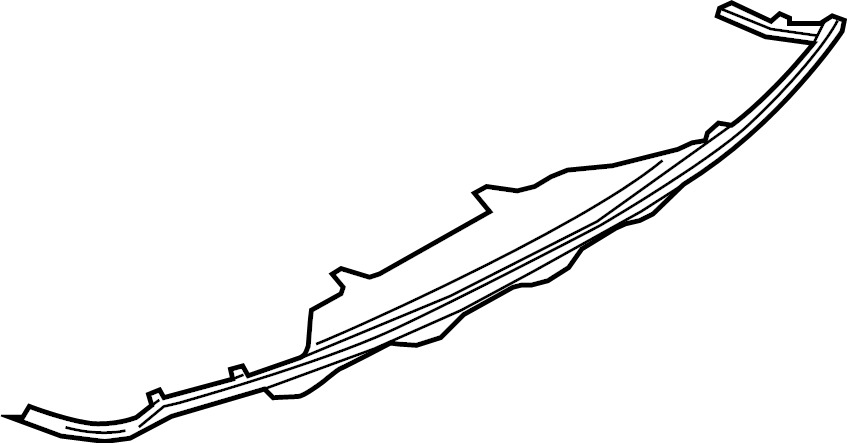 View 95B807834Q041 Valance Panel (Lower) Full-Sized Product Image