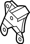 View 9J1980561A Night Vision Camera Bracket Full-Sized Product Image