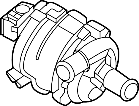 View 9J1965567F Pump. Water. Coolant. Battery. Engine Auxiliary.  Full-Sized Product Image