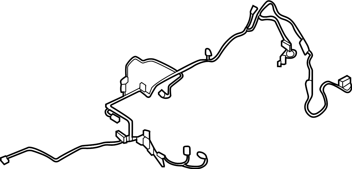View 971971565D HVAC System Wiring Harness Full-Sized Product Image