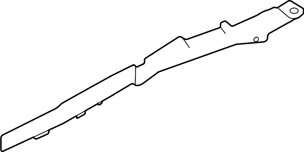 View 9J1805101YGRV Fender Rail (Front, Upper) Full-Sized Product Image