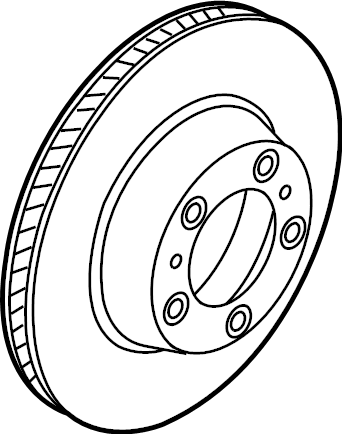 View 9Y0615301AF Disc Brake Rotor Full-Sized Product Image