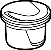 View 992857311B1E0 Ash Tray Full-Sized Product Image