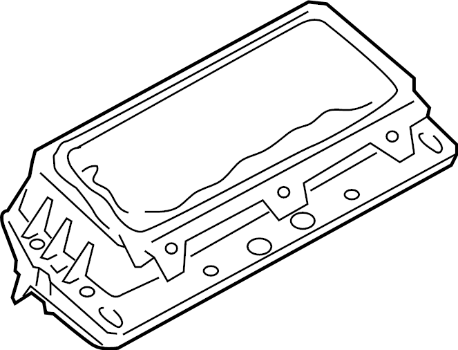 View 9J1880204L Instrument Panel Air Bag Full-Sized Product Image