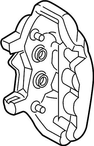 View 9J1615424F Disc Brake Caliper Full-Sized Product Image