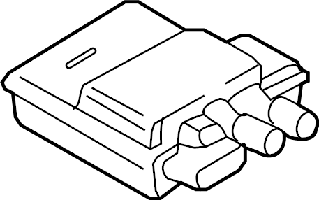 View 971907156P Active Suspension Control Module Full-Sized Product Image