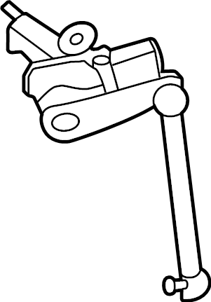 View 9J0616571A Suspension Ride Height Sensor (Rear) Full-Sized Product Image