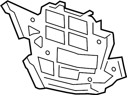 View PAF005217 Rivet. Grille. Air. (Lower) Full-Sized Product Image