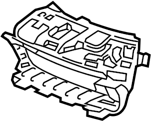 View 982807697AOK1 Grille (Lower) Full-Sized Product Image