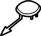 View 982807499AG2X Tow Eye Cap Full-Sized Product Image