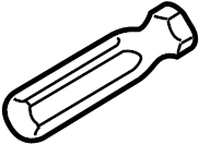 View 111012287 Floor Jack Handle. Screwdriver.  Full-Sized Product Image