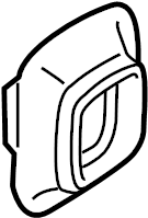 View 992820668 Gasket. HVAC. Grommet. Drain.  Full-Sized Product Image