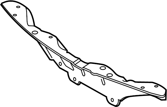 View 9P1806623 Lock. Support. (Front) Full-Sized Product Image