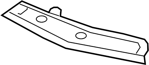 View 99150139800GRV Fender Rail (Front, Upper) Full-Sized Product Image
